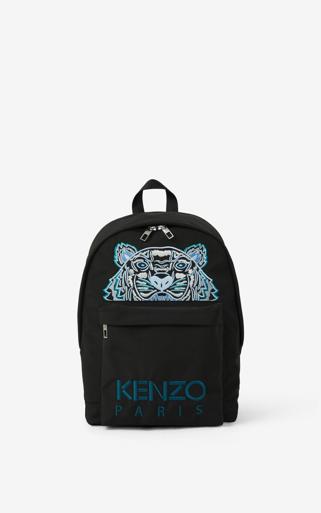 Kenzo Lærred Kampus Tiger Rygsæk Dame - Sort DK-766699